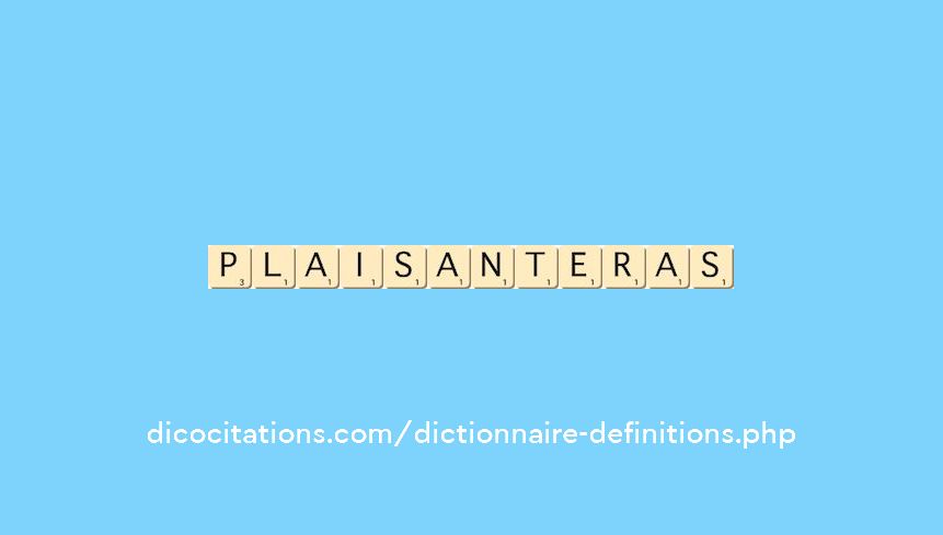 plaisanteras plaisanteras
