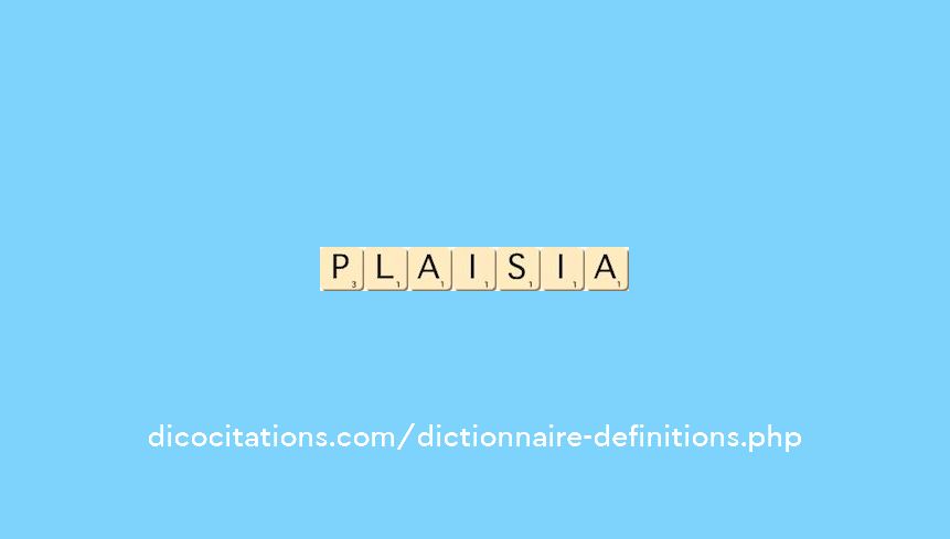 plaisia