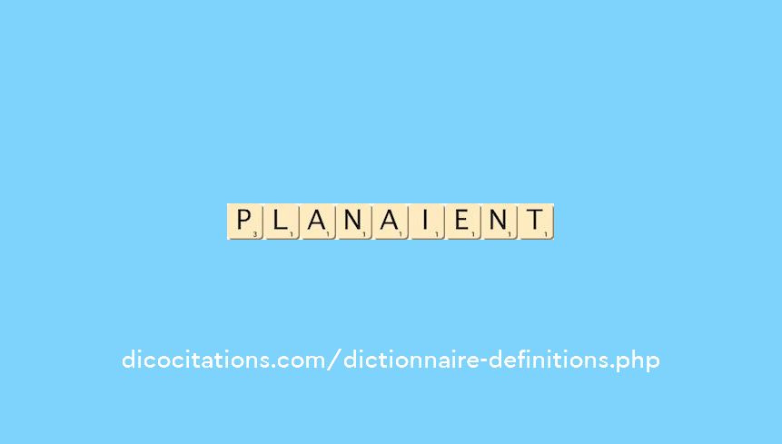 planaient planaient