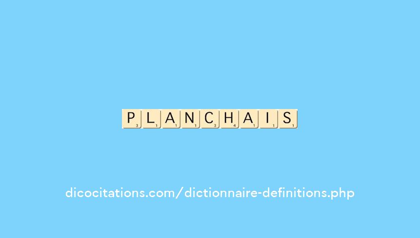 planchais planchais