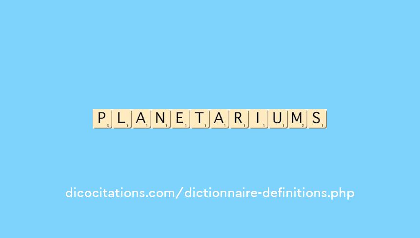 planetariums planetariums