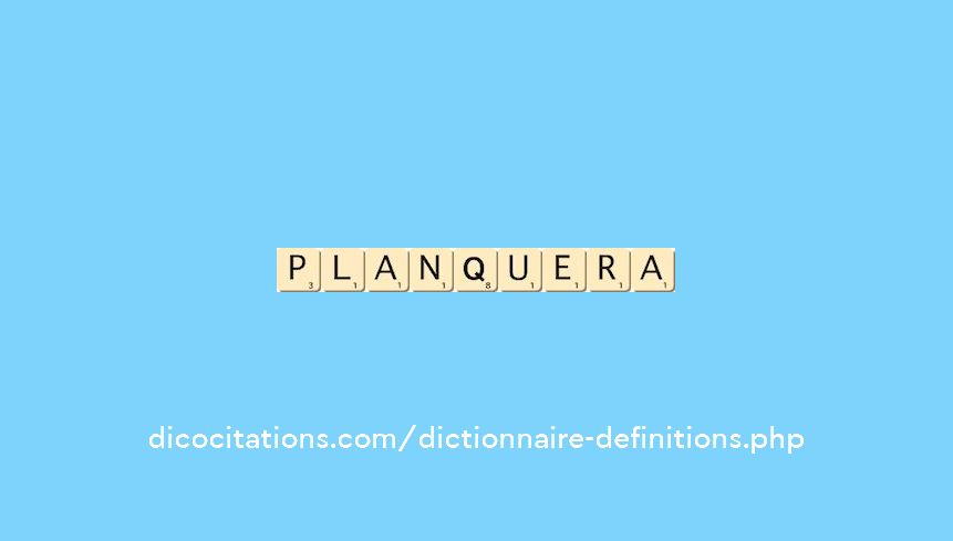 planquera planquera