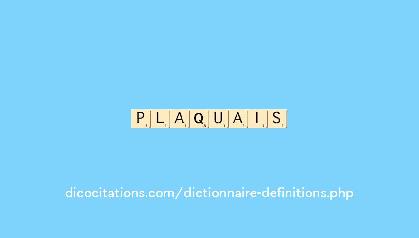 plaquais plaquais