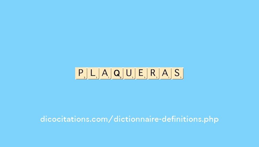 plaqueras plaqueras