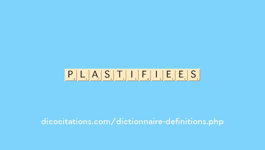 plastifiees plastifiees