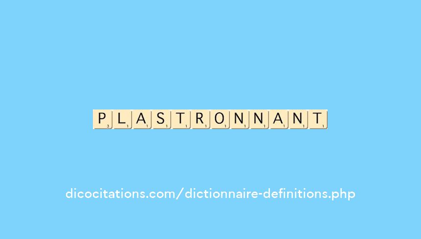plastronnant plastronnant