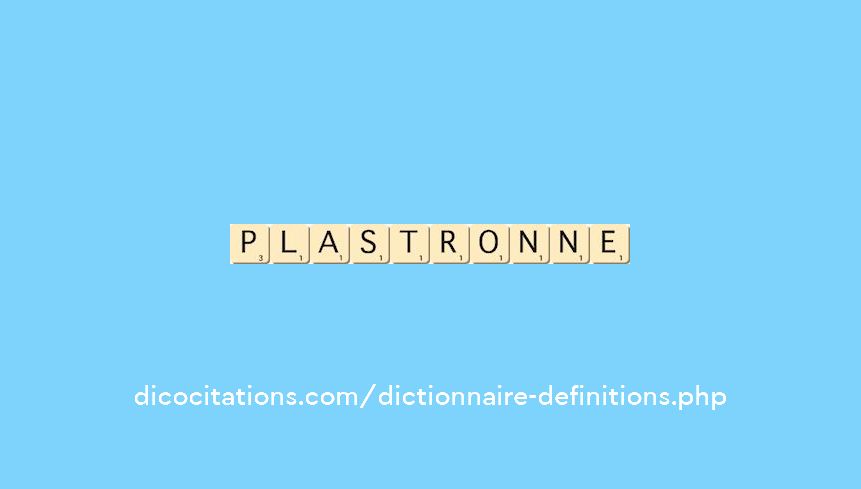 plastronne