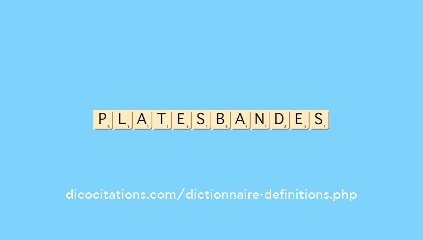 plates-bandes plates-bandes