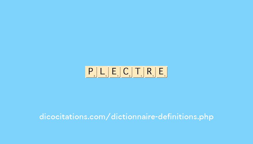 plectre