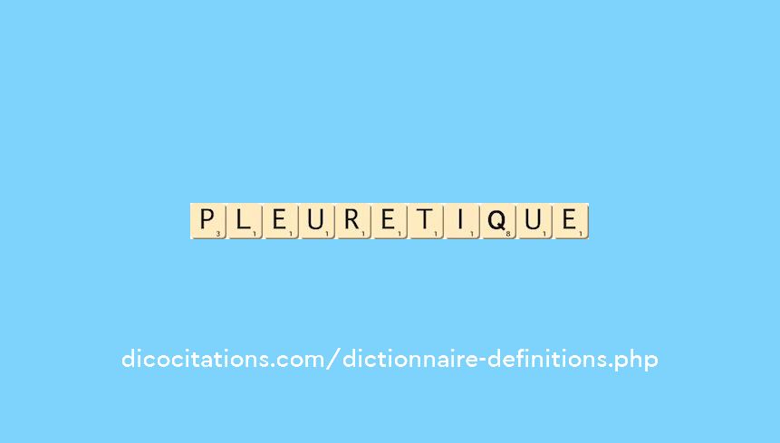 pleuretique