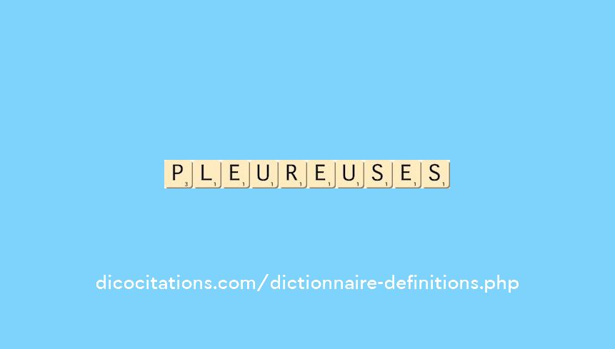 pleureuses
