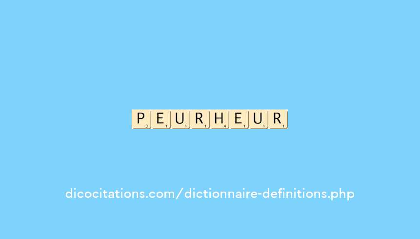 pleurnicheur pleurnicheur