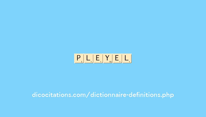 pleyel pleyel
