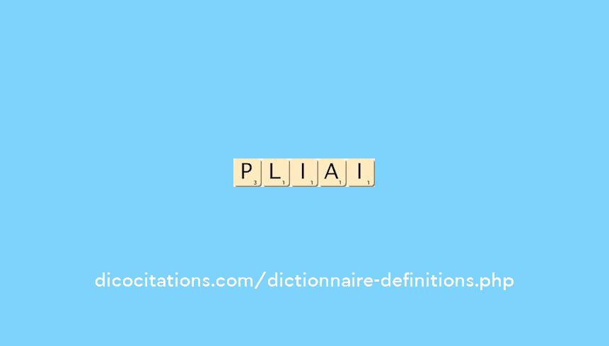pliai
