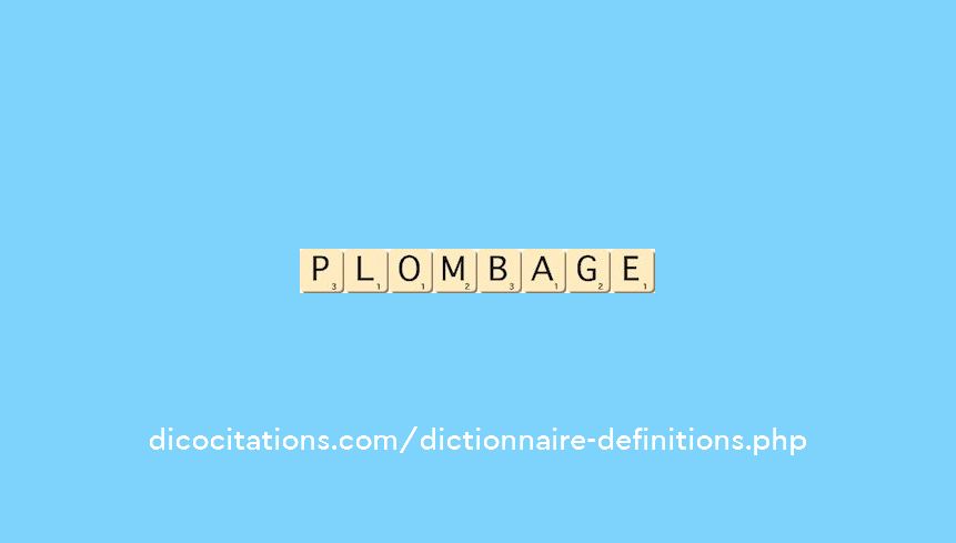 plombage