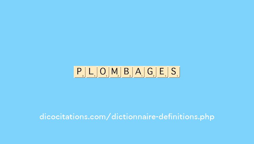 plombages