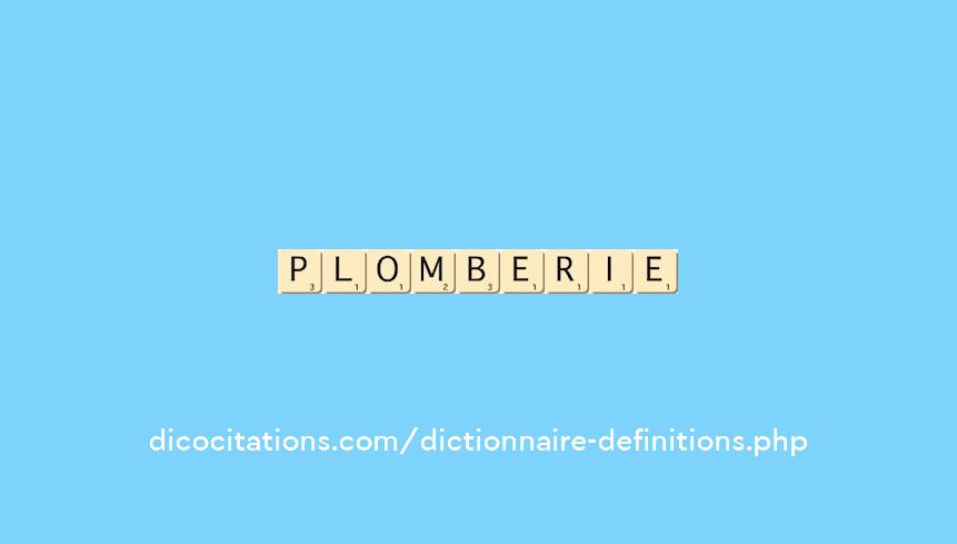 plomberie