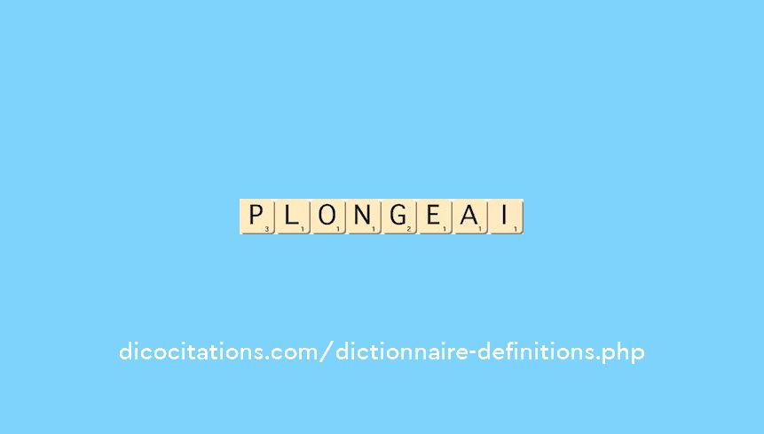 plongeai