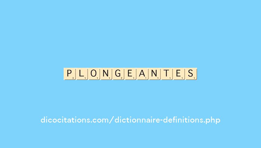 plongeantes plongeantes