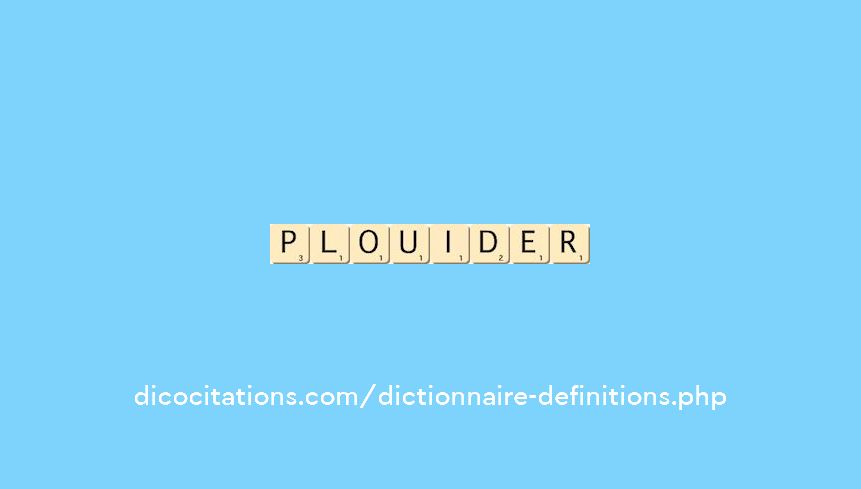 plouider