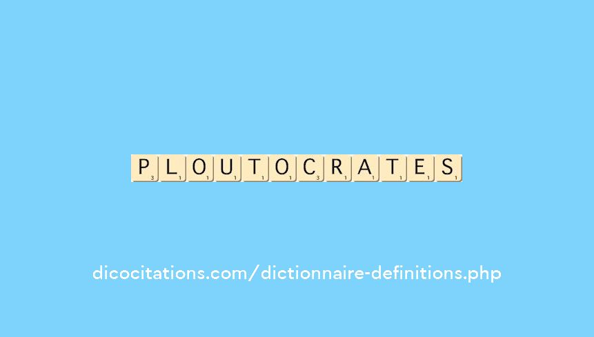 ploutocrates ploutocrates