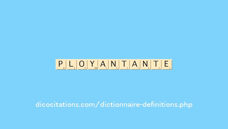 ployant--ante