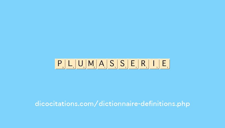 plumasserie