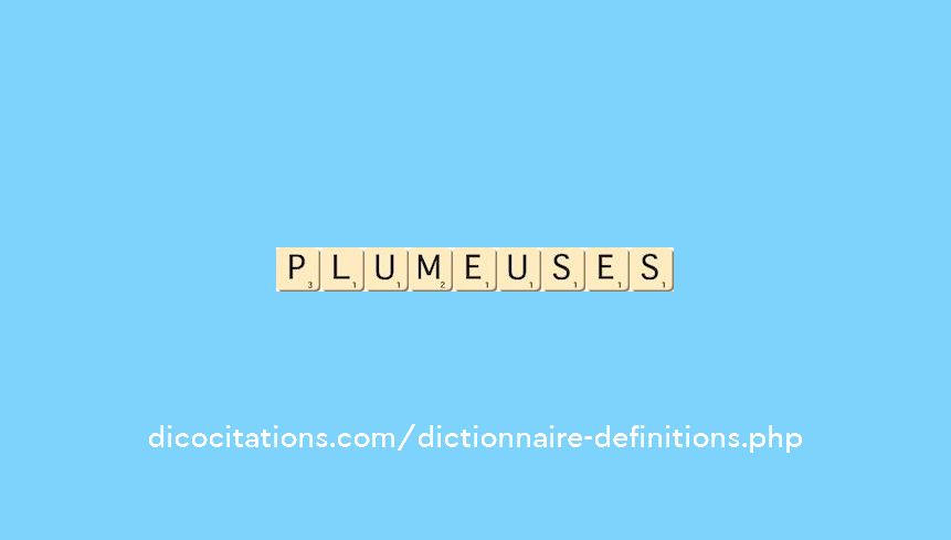 plumeuses plumeuses