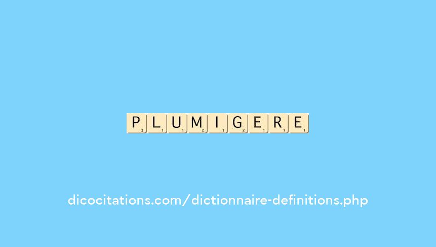 plumigere