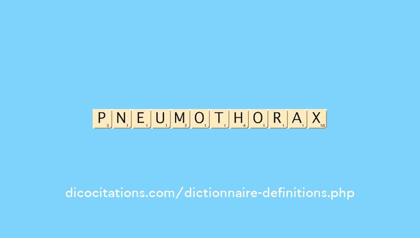 pneumothorax pneumothorax