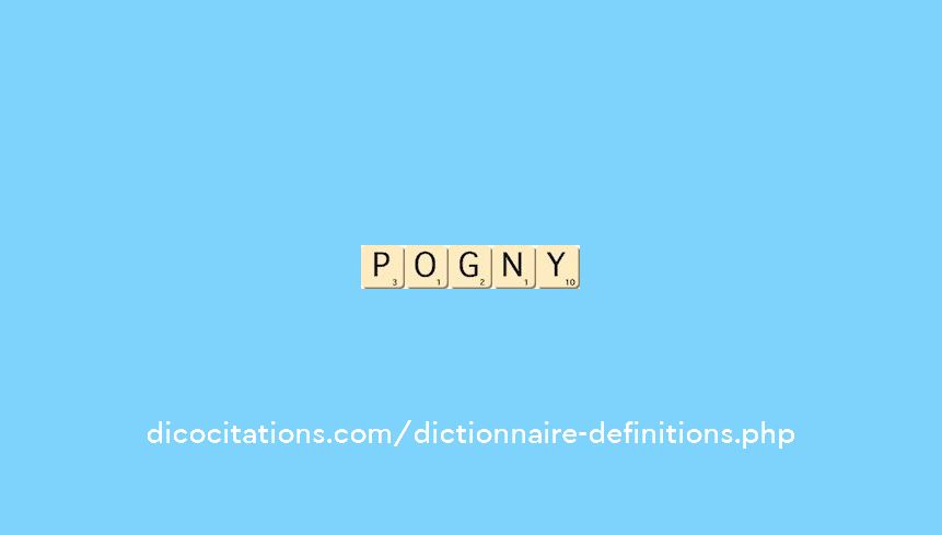 pogny