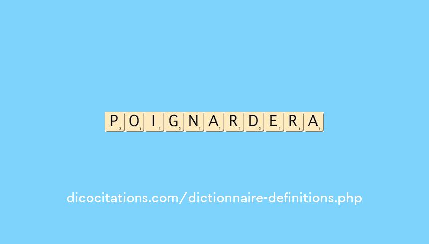 poignardera poignardera
