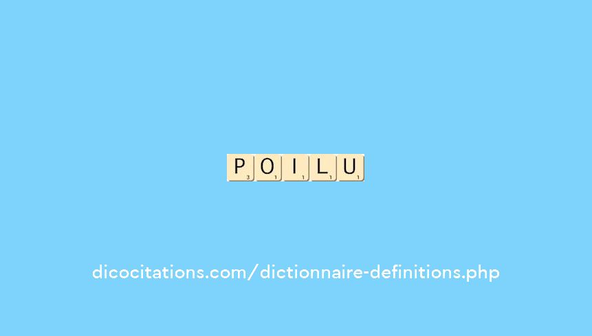 poilu poilu