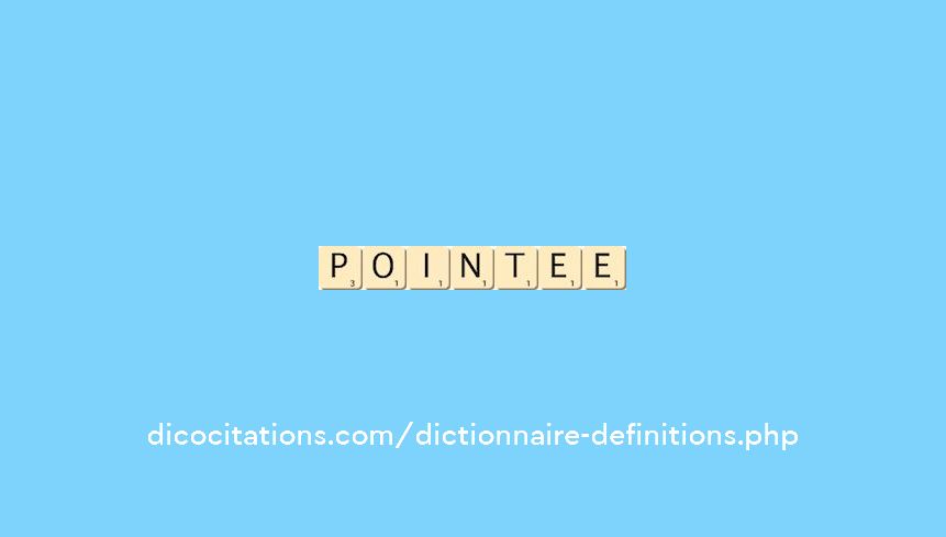 pointee pointee