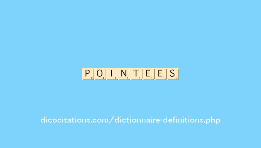 pointees pointees