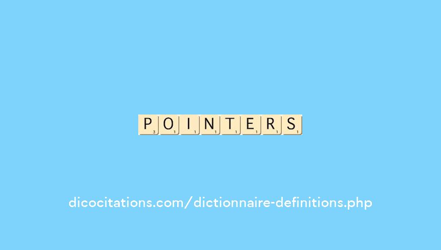 pointers pointers