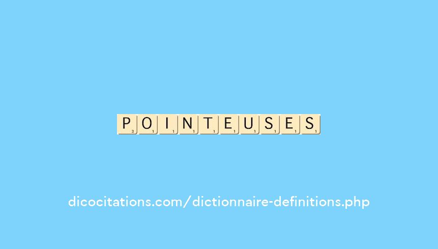 pointeuses pointeuses