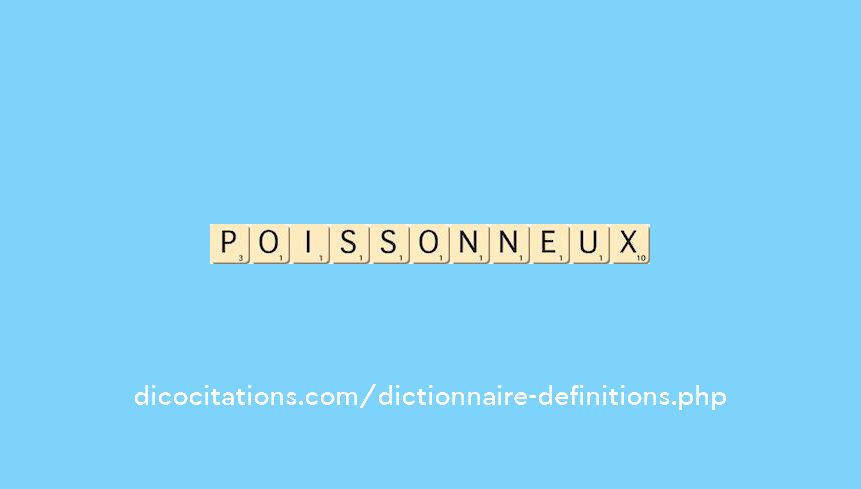 poissonneux poissonneux