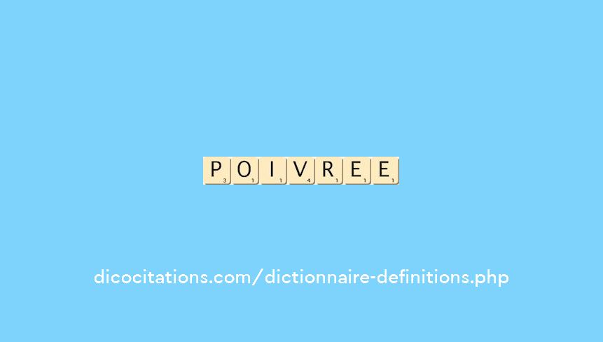 poivree poivree