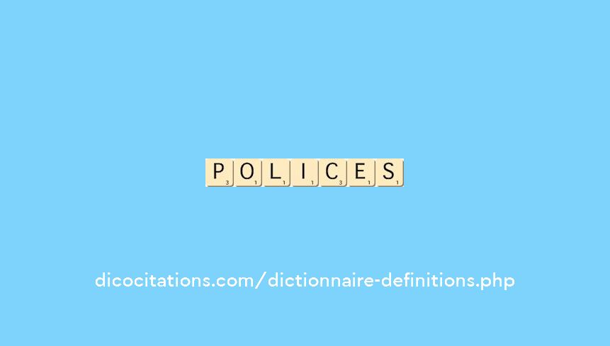 polices polices