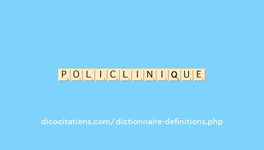 policlinique policlinique