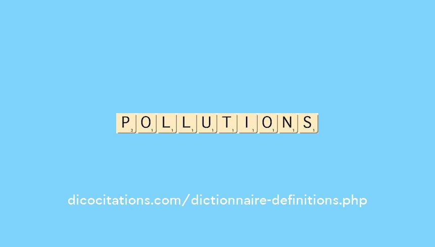 pollutions