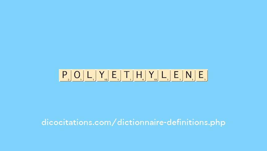 polyethylene polyethylene