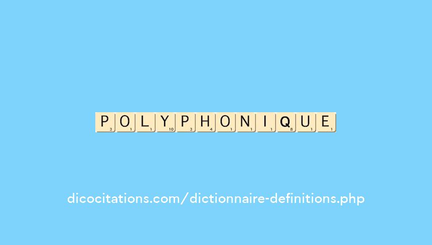 polyphonique