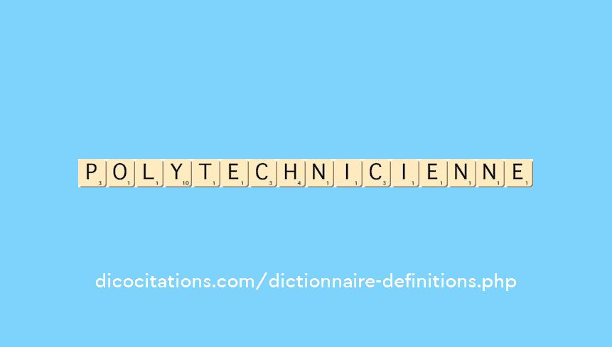 polytechnicienne polytechnicienne