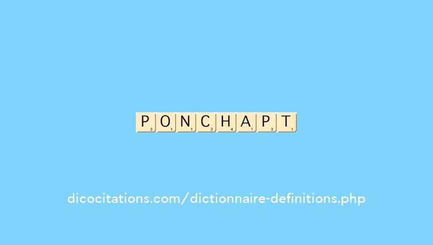 ponchapt