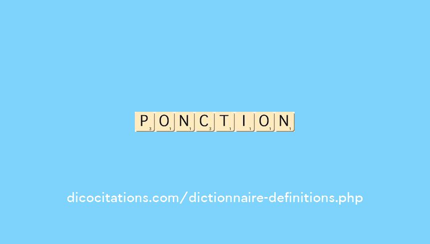 ponction ponction