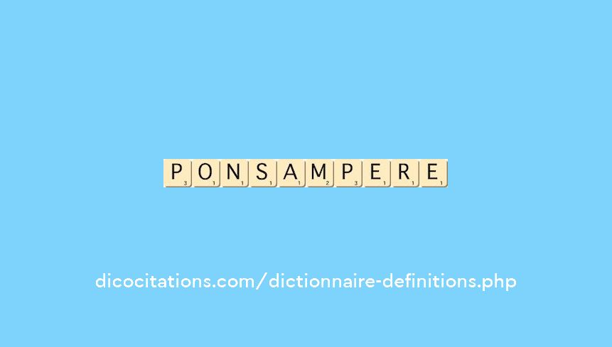 ponsampere