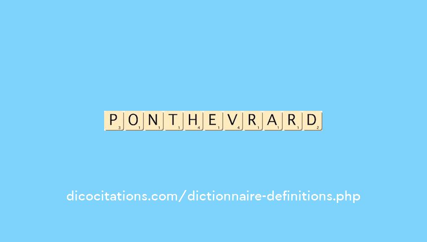 ponthevrard