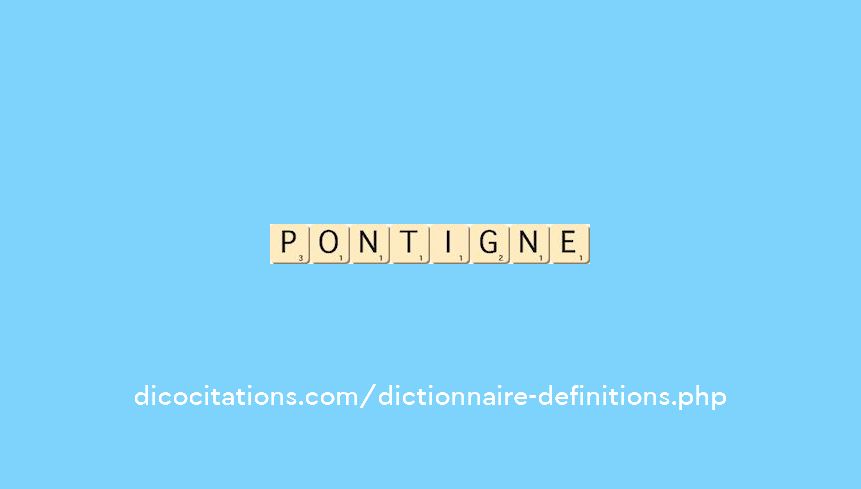 pontigne